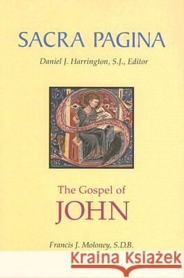 Gospel of John Francis J. Moloney Daniel J. Harrington 9780814659670 Liturgical Press - książka