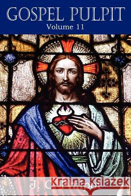 Gospel Pulpit Volume XI J. C. Philpot 9781612033778 Bottom of the Hill Publishing - książka