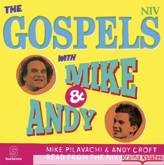 Gospels with Mike and Andy Mike Pilavachi 9781444796919 HODDER CHRISTIAN BOOKS - książka
