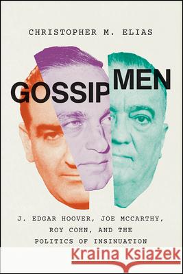 Gossip Men: J. Edgar Hoover, Joe McCarthy, Roy Cohn, and the Politics of Insinuation Christopher M. Elias 9780226624822 The University of Chicago Press - książka