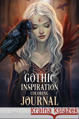 Gothic Inspiration Coloring Journal Selina Fenech 9780648215684 Fairies and Fantasy Pty Ltd - książka