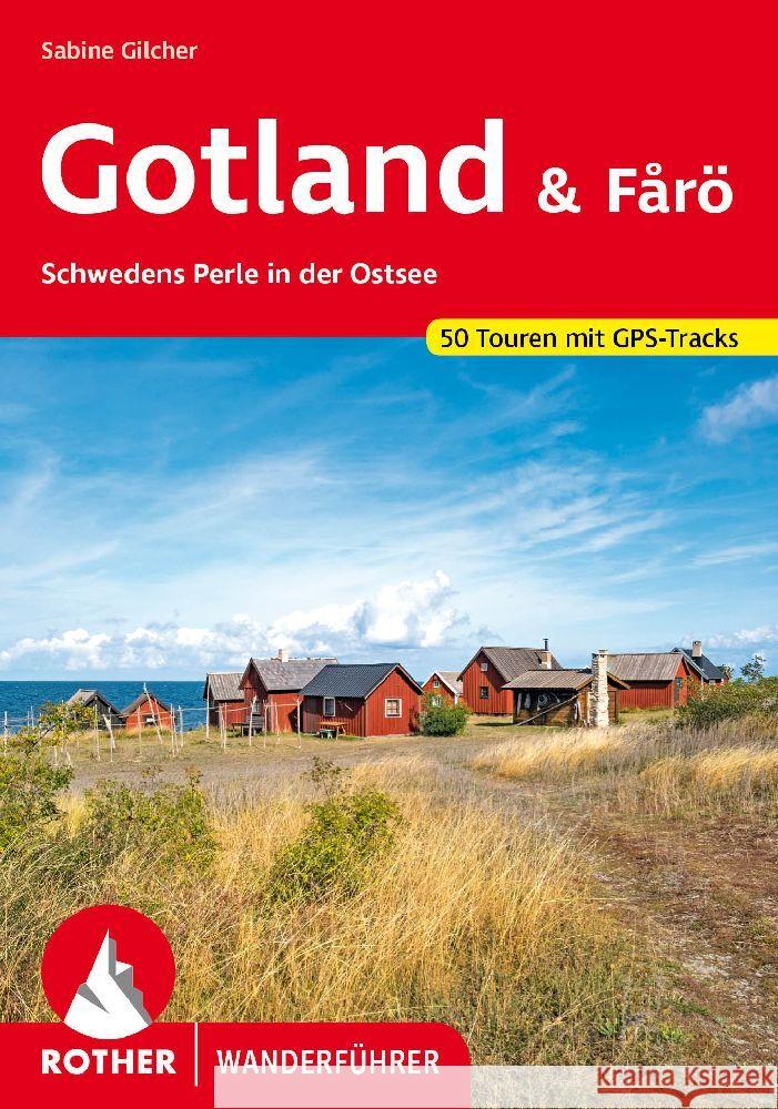 Gotland & Fårö Gilcher, Sabine 9783763346196 Bergverlag Rother - książka