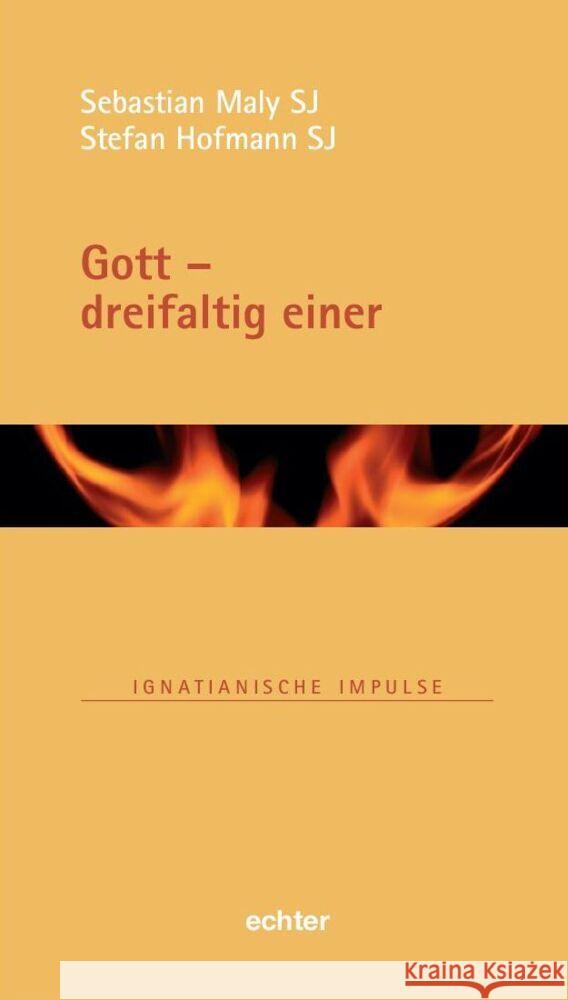 Gott - dreifaltig einer Hofmann, Stefan, Maly, Sebastian 9783429057473 Echter - książka