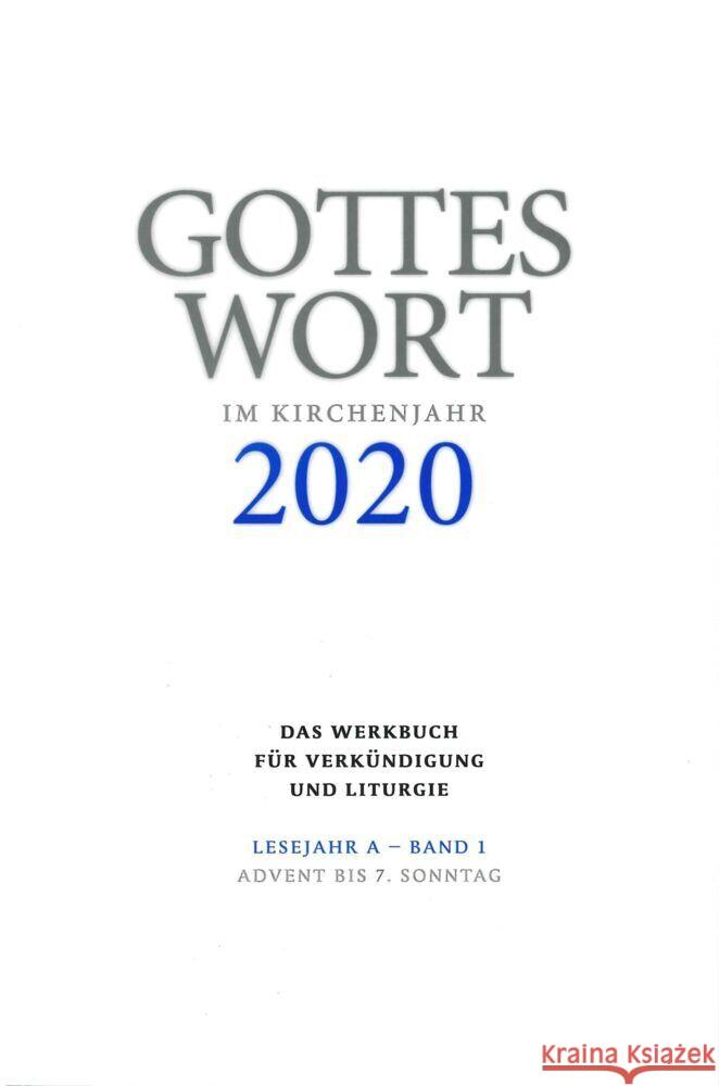 Gottes Wort im Kirchenjahr  9783429054472 Echter - książka