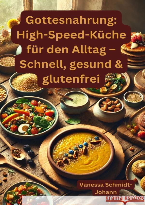 Gottesnahrung: High-Speed-Küche für den Alltag - Schnell, gesund & glutenfrei Schmidt-Johann, Vanessa 9783819056222 epubli - książka
