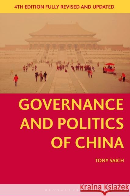 Governance and Politics of China Tony Saich 9781137445278 Palgrave Macmillan Higher Ed - książka