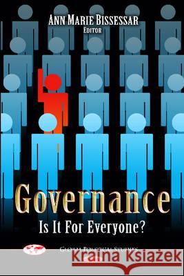 Governance: Is It For Everyone? Anne Marie Bissessar 9781619422896 Nova Science Publishers Inc - książka