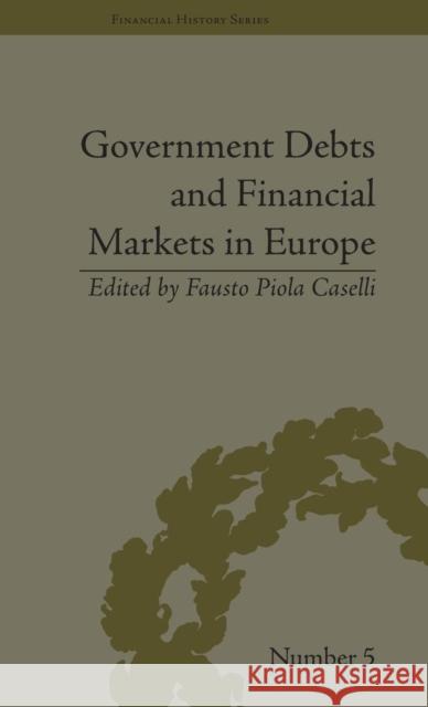 Government Debts and Financial Markets in Europe  9781851969623 Pickering & Chatto (Publishers) Ltd - książka