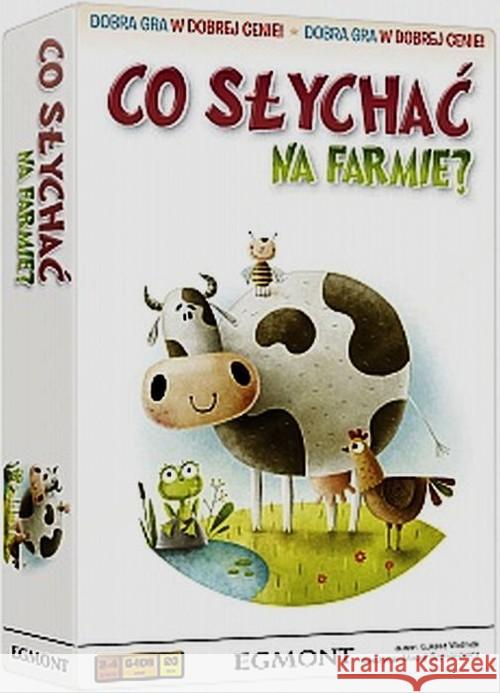 Gra - Co słychać na farmie? Woźniak Łukasz 5908215006150 Egmont - książka