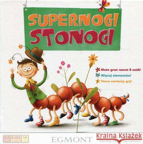 Gra - Supernogi Stonogi Kreowski Klaus 5908215009298 Egmont - książka