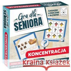 Gra dla Seniora. Koncentracja  5905723443170 Kangur - książka