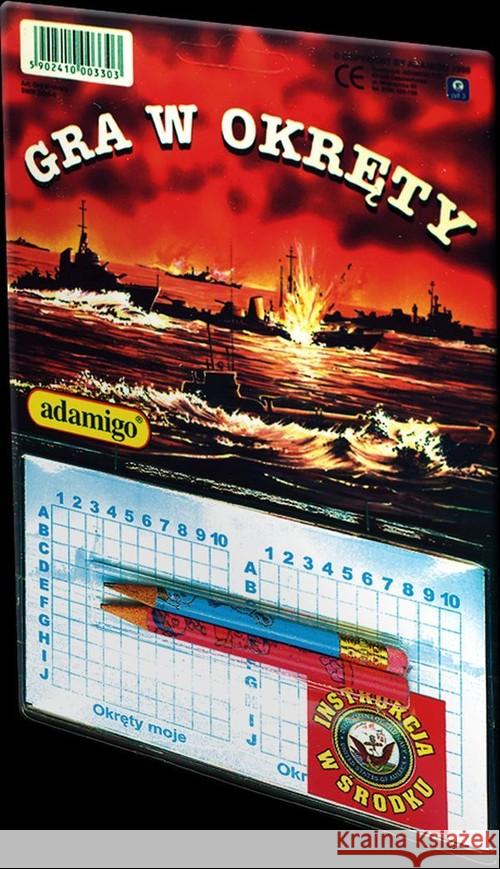 Gra w okręty Adamigo 5902410003303 Promatek - książka