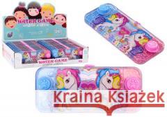 Gra wodna Jednorożec kółeczka różowa  5905991016304 Leantoys - książka