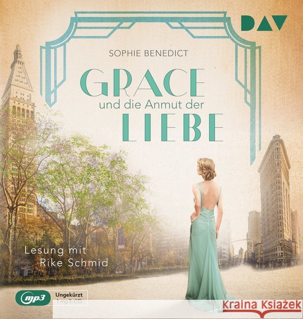 Grace und die Anmut der Liebe, 1 Audio-CD, MP3 : Lesung mit Valerie Niehaus (1 mp3-CD), Lesung Benedict, Sophie 9783742414885 Der Audio Verlag, DAV - książka