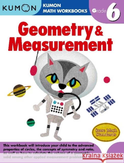 Grade 6 Geometry & Measurement Kumon Publishing 9781934968567 Kumon Publishing North America, Inc - książka