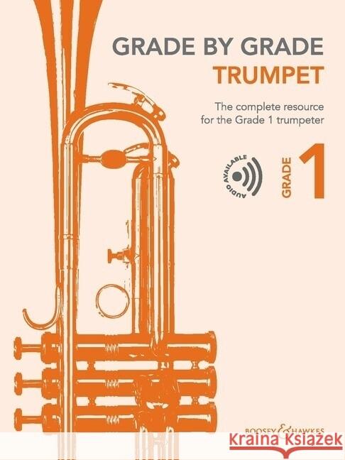 Grade by Grade - Trumpet Grade 1  9781784548889 Schott Music, Mainz - książka