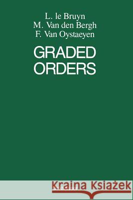 Graded Orders L. L M. Va F. Va 9780817633608 Birkhauser - książka