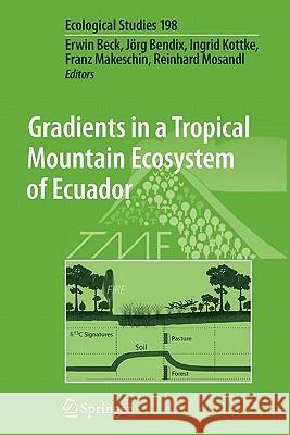 Gradients in a Tropical Mountain Ecosystem of Ecuador Erwin Beck Jorg Bendix Ingrid Kottke 9783642092664 Springer - książka