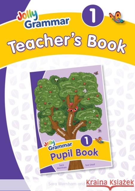 Grammar 1 Teacher's Book: In Precursive Letters (British English edition) Sue Lloyd 9781844142637 Jolly Learning Ltd - książka