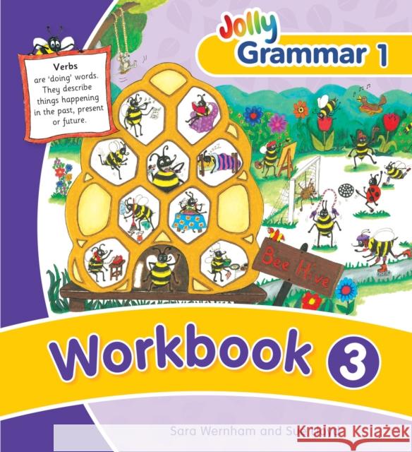 Grammar 1 Workbook 3: In Precursive Letters (British English edition) Sue Lloyd 9781844144594 Jolly Learning Ltd - książka