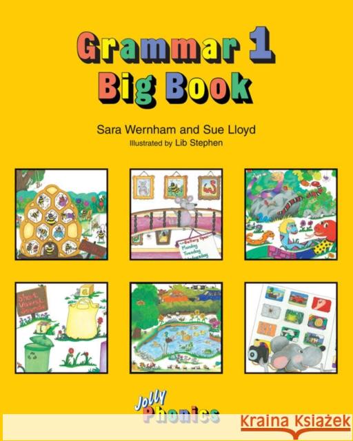 Grammar Big Book 1: In Precursive Letters Sue Lloyd 9781870946971 Jolly Learning Ltd - książka