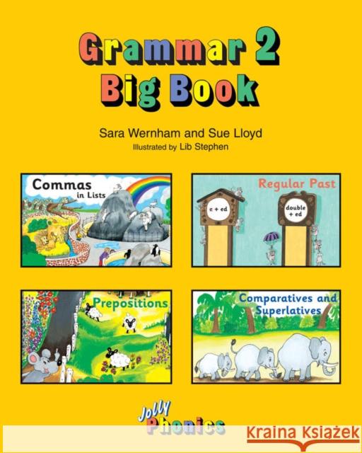 Grammar Big Book 2: In Precursive Letters Sue Lloyd 9781903619094 Jolly Learning Ltd - książka
