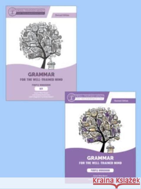 Grammar for the Well-Trained Mind Purple Repeat Buyer Bundle, Revised Edition Susan Wise Bauer 9781944481643 Figures In Motion - książka