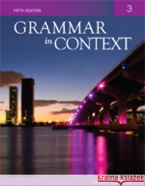 Grammar in Context 3 Sandra N Elbaum 9781424079025  - książka
