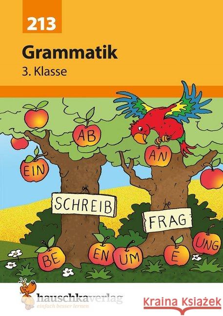 Grammatik 3. Klasse : Herausnehmbarer Lösungsteil Heiß, Helena 9783881002134 Hauschka - książka