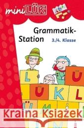Grammatikstation, 3./4. Klasse Vogel, Heinz   9783894141684 Westermann Lernspielverlag - książka