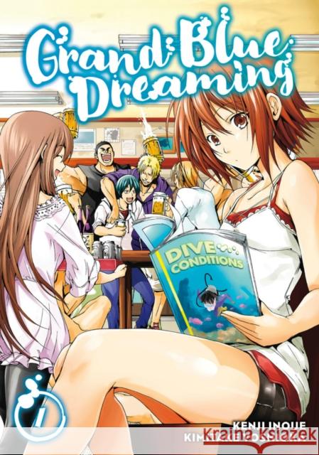 Grand Blue Dreaming 1 Kenji Inoue Kimitake Yoshioka 9781632366665 Kodansha Comics - książka