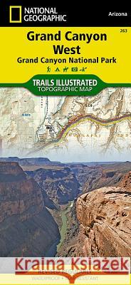 Grand Canyon West Map [Grand Canyon National Park] National Geographic Maps 9781566954969 Not Avail - książka