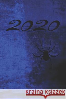 Grand Fantasy Designs: 2020 Kalligrafie Gothic Spinne blau - Kalender 2020 15,24 x 22,86 Felix Ode 9781670340504 Independently Published - książka