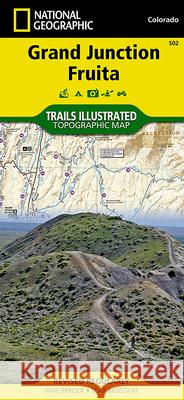 Grand Junction, Fruita Map National Geographic Maps 9781566954884 Not Avail - książka