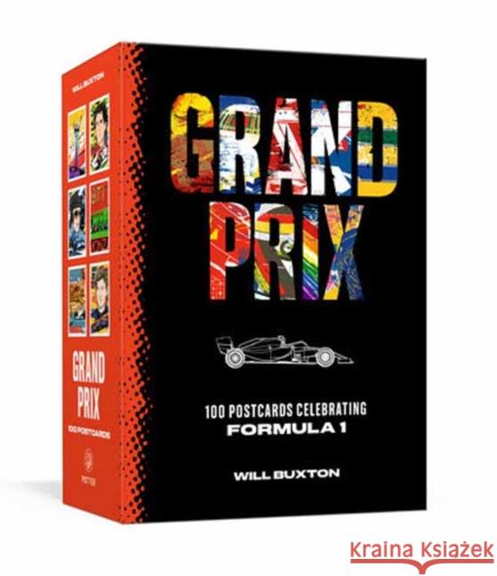 Grand Prix Postcards: 100 Postcards Celebrating Formula 1 Will Buxton 9798217034383 Random House USA Inc - książka