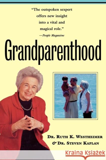 Grandparenthood Ruth K. Westheimer Steven Kaplan 9780415927413 Routledge - książka