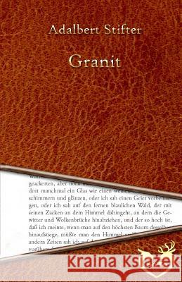 Granit Adalbert Stifter 9781530913190 Createspace Independent Publishing Platform - książka