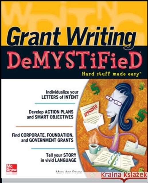 Grant Writing DeMYSTiFieD Payne, Mary Ann 9780071738637  - książka