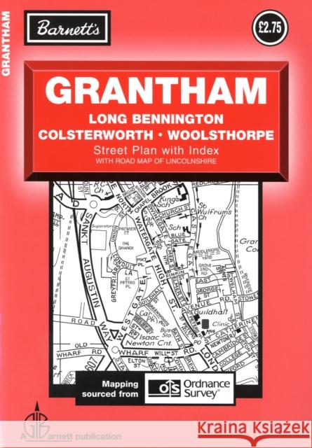 Grantham Street Plan  9781904678878 G I Barnett & Son - książka