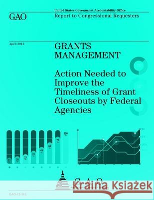 Grants Management: Action Needed to Improve the Timeliness of Grant Closeouts by Federal Agencies Us Government Accountability Office 9781491289709 Createspace - książka