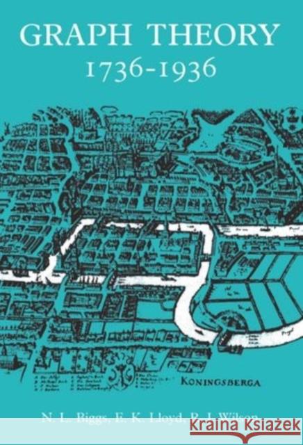 Graph Theory 1736-1936  9780198539162 OXFORD UNIVERSITY PRESS - książka
