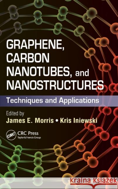 Graphene, Carbon Nanotubes, and Nanostructures: Techniques and Applications Morris, James E. 9781466560567 CRC Press - książka