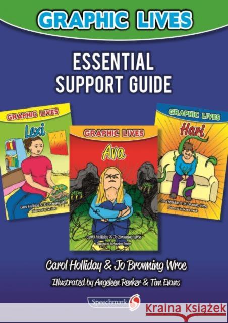 Graphic Lives: Essential Support Guide Holliday, Carol 9781909301658  - książka