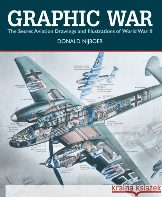 Graphic War: The Secret Aviation Drawings and Illustrations of World War II Donald Nijboer 9781554078929 Firefly Books - książka