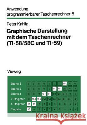 Graphische Darstellung Mit Dem Taschenrechner: Ti-58/58c Und Ti-59 Kahlig, Peter 9783528041878 Friedr Vieweg & Sohn Verlagsgesellschaft - książka