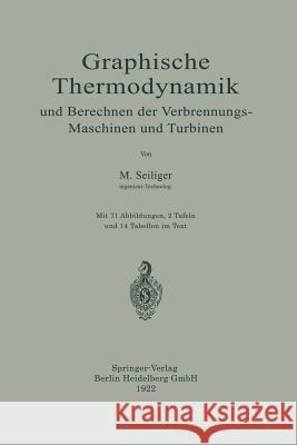 Graphische Thermodynamik Und Berechnen Der Verbrennungs-Maschinen Und Turbinen Seiliger, Myron 9783662427064 Springer - książka