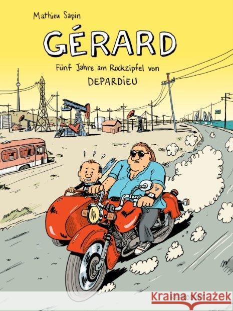 Gérard : Fünf Jahre am Rockzipfel von Depardieu Sapin, Mathieu 9783956401435 Reprodukt - książka