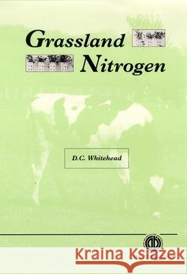 Grassland Nitrogen  9780851989150 CABI Publishing - książka