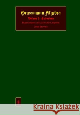 Grassmann Algebra: Volume 2: Extensions Browne, John 9798738883576 Independently Published - książka