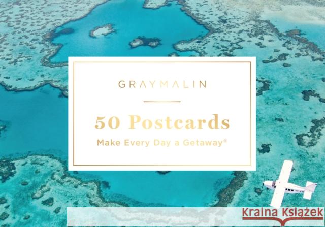 Gray Malin: 50 Postcards (Postcard Book): Make Every Day a Getaway Malin, Gray 9781419743870 Abrams Noterie - książka